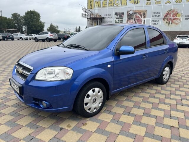 Синій Шевроле Авео, об'ємом двигуна 1.4 л та пробігом 200 тис. км за 4116 $, фото 1 на Automoto.ua