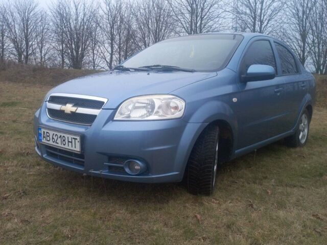Синій Шевроле Авео, об'ємом двигуна 1.4 л та пробігом 190 тис. км за 4200 $, фото 1 на Automoto.ua