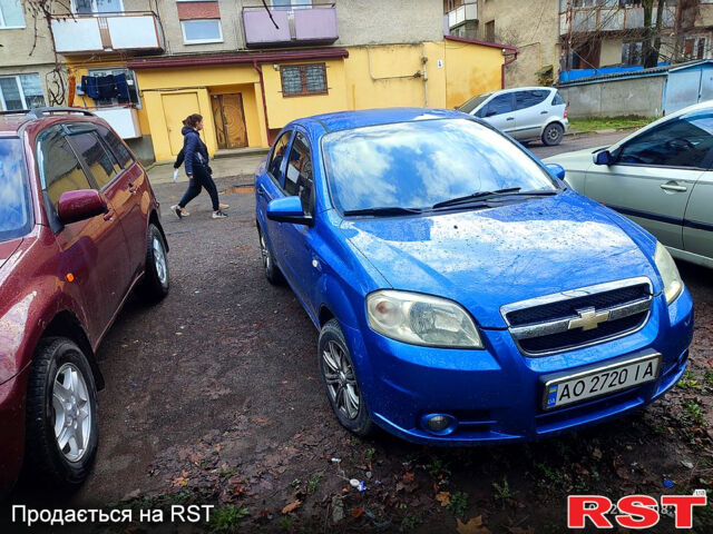 Синий Шевроле Авео, объемом двигателя 1.5 л и пробегом 195 тыс. км за 3500 $, фото 1 на Automoto.ua