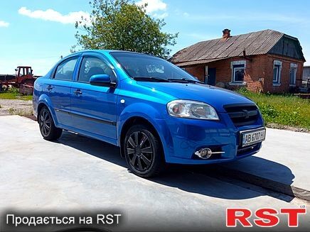 Синий Шевроле Авео, объемом двигателя 1.5 л и пробегом 215 тыс. км за 4000 $, фото 1 на Automoto.ua