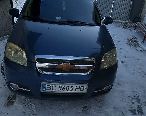 Синий Шевроле Авео, объемом двигателя 1.6 л и пробегом 120 тыс. км за 3500 $, фото 1 на Automoto.ua