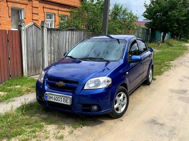Синий Шевроле Авео, объемом двигателя 1.6 л и пробегом 247 тыс. км за 4200 $, фото 1 на Automoto.ua
