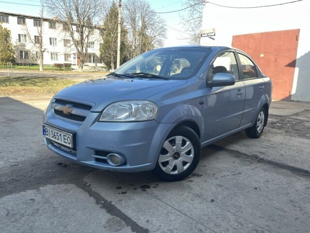 Синий Шевроле Авео, объемом двигателя 1.6 л и пробегом 190 тыс. км за 3800 $, фото 1 на Automoto.ua