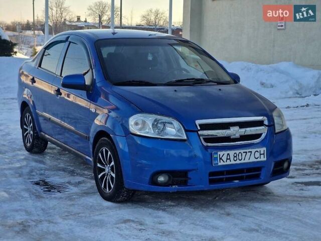 Синий Шевроле Авео, объемом двигателя 1.5 л и пробегом 223 тыс. км за 2800 $, фото 1 на Automoto.ua