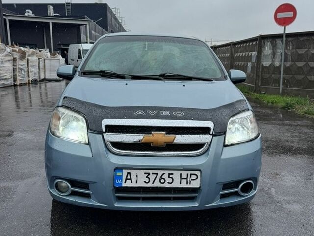 Синий Шевроле Авео, объемом двигателя 1.6 л и пробегом 317 тыс. км за 3400 $, фото 1 на Automoto.ua