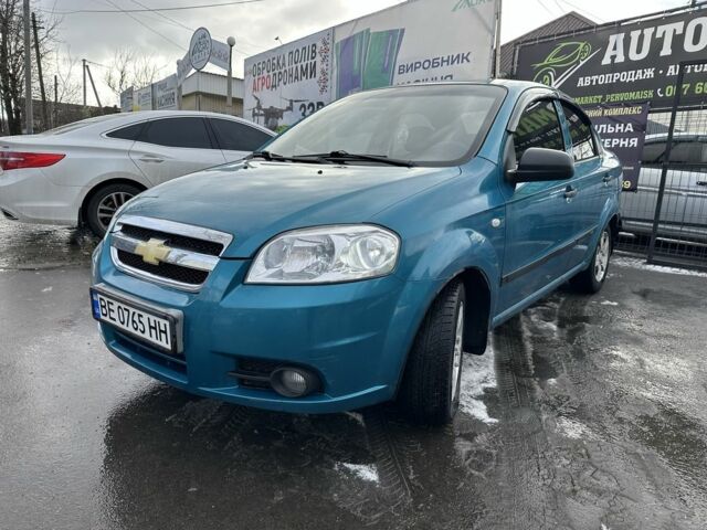 Синий Шевроле Авео, объемом двигателя 1.5 л и пробегом 175 тыс. км за 3800 $, фото 1 на Automoto.ua