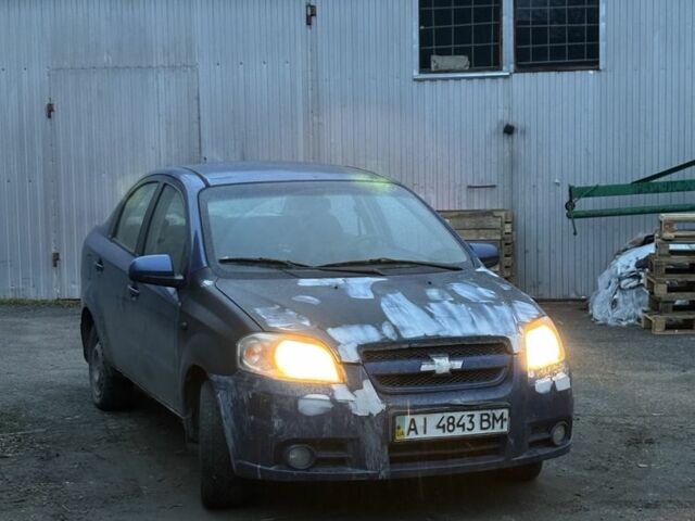 Синий Шевроле Авео, объемом двигателя 1.6 л и пробегом 451 тыс. км за 1500 $, фото 1 на Automoto.ua