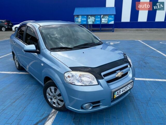 Синий Шевроле Авео, объемом двигателя 1.6 л и пробегом 200 тыс. км за 3550 $, фото 1 на Automoto.ua