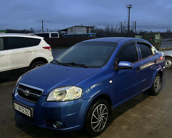 Синий Шевроле Авео, объемом двигателя 1.5 л и пробегом 142 тыс. км за 4700 $, фото 1 на Automoto.ua