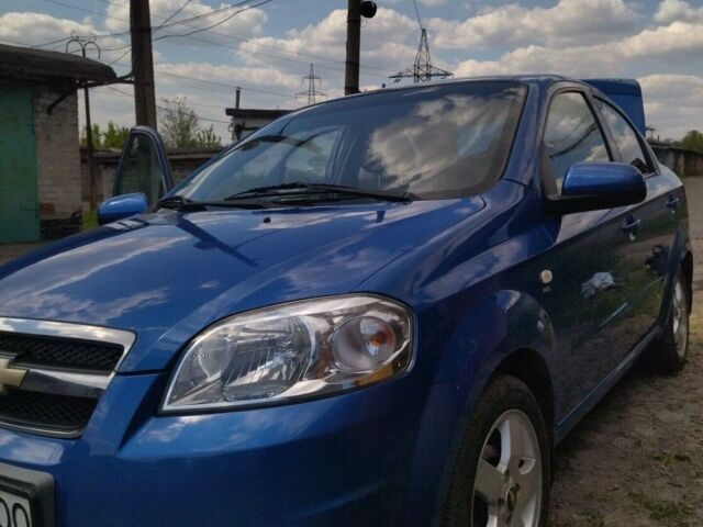 Синий Шевроле Авео, объемом двигателя 1.4 л и пробегом 113 тыс. км за 6500 $, фото 1 на Automoto.ua