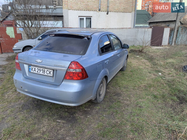 Синий Шевроле Авео, объемом двигателя 1.6 л и пробегом 255 тыс. км за 4000 $, фото 1 на Automoto.ua