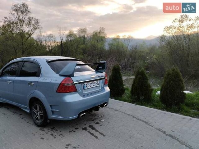 Синий Шевроле Авео, объемом двигателя 1.6 л и пробегом 146 тыс. км за 4300 $, фото 1 на Automoto.ua
