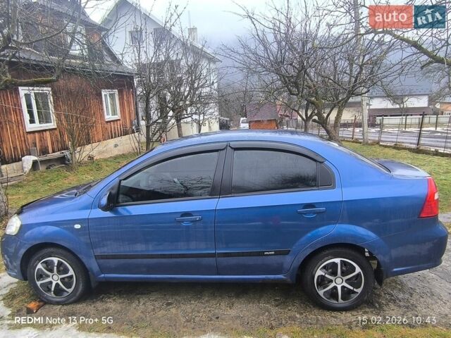 Синій Шевроле Авео, об'ємом двигуна 1.6 л та пробігом 79 тис. км за 4300 $, фото 1 на Automoto.ua