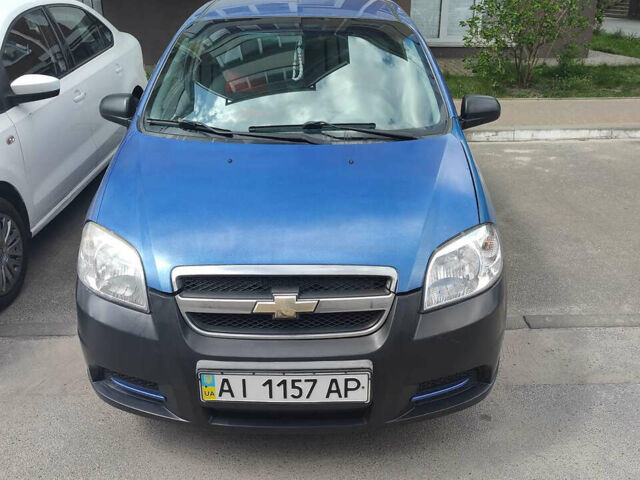 Синий Шевроле Авео, объемом двигателя 1.5 л и пробегом 100 тыс. км за 3000 $, фото 1 на Automoto.ua