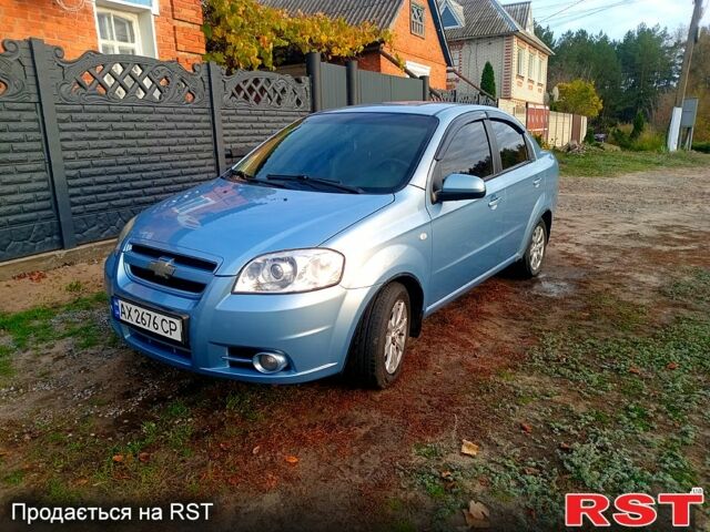 Синий Шевроле Авео, объемом двигателя 1.6 л и пробегом 177 тыс. км за 4200 $, фото 1 на Automoto.ua