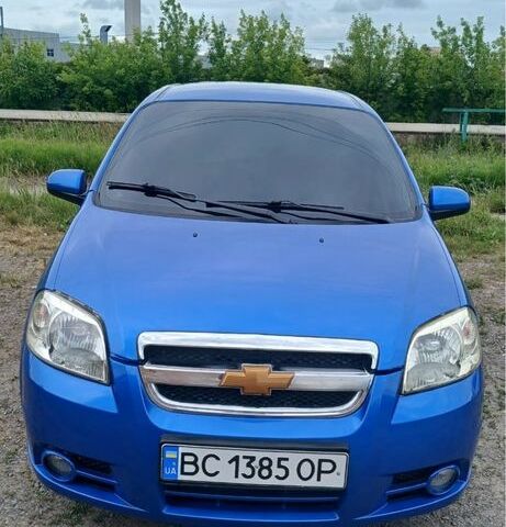 Синий Шевроле Авео, объемом двигателя 1.5 л и пробегом 210 тыс. км за 3798 $, фото 1 на Automoto.ua