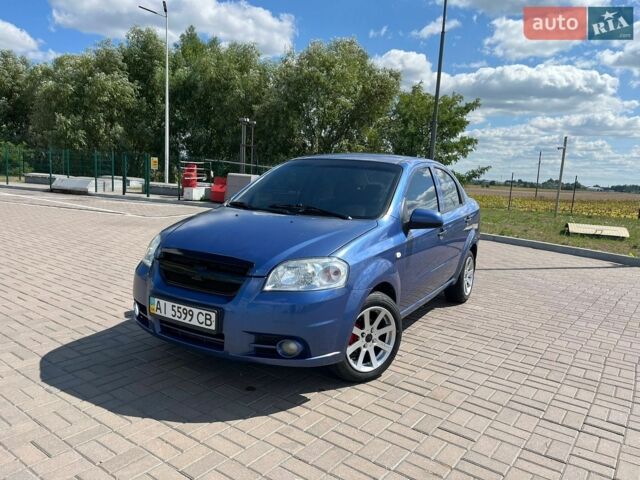 Синій Шевроле Авео, об'ємом двигуна 1.5 л та пробігом 320 тис. км за 3500 $, фото 1 на Automoto.ua