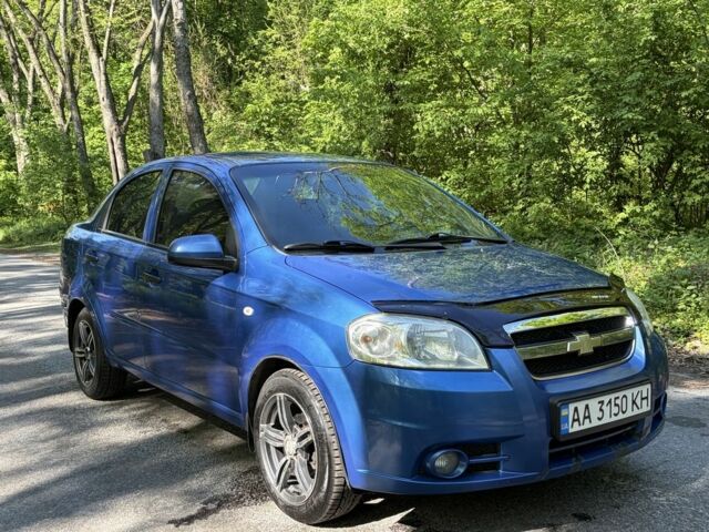 Синий Шевроле Авео, объемом двигателя 1.5 л и пробегом 176 тыс. км за 4800 $, фото 1 на Automoto.ua