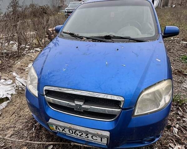 Синий Шевроле Авео, объемом двигателя 1.5 л и пробегом 250 тыс. км за 1500 $, фото 1 на Automoto.ua