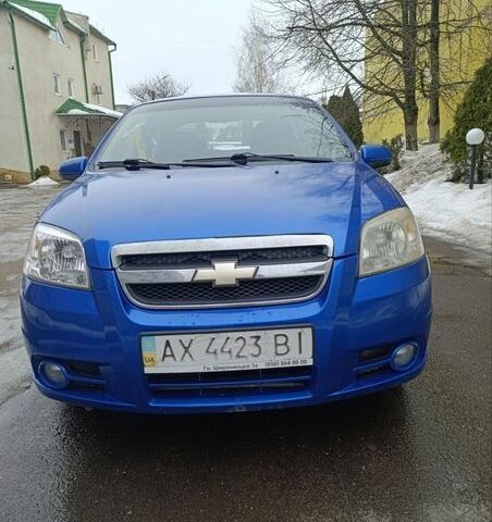 Синий Шевроле Авео, объемом двигателя 1.5 л и пробегом 195 тыс. км за 3500 $, фото 1 на Automoto.ua
