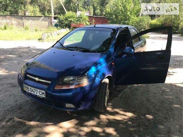 Синій Шевроле Авео, об'ємом двигуна 1.5 л та пробігом 250 тис. км за 2500 $, фото 1 на Automoto.ua