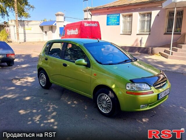 Зеленый Шевроле Авео, объемом двигателя 1.5 л и пробегом 149 тыс. км за 3600 $, фото 1 на Automoto.ua
