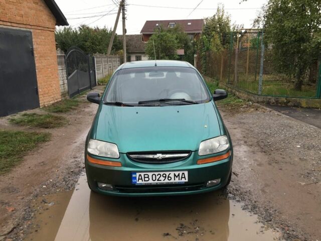 Зеленый Шевроле Авео, объемом двигателя 1.5 л и пробегом 260 тыс. км за 2150 $, фото 1 на Automoto.ua