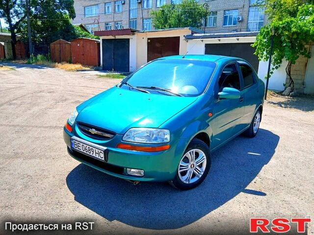 Зеленый Шевроле Авео, объемом двигателя 1.5 л и пробегом 0 тыс. км за 2800 $, фото 1 на Automoto.ua