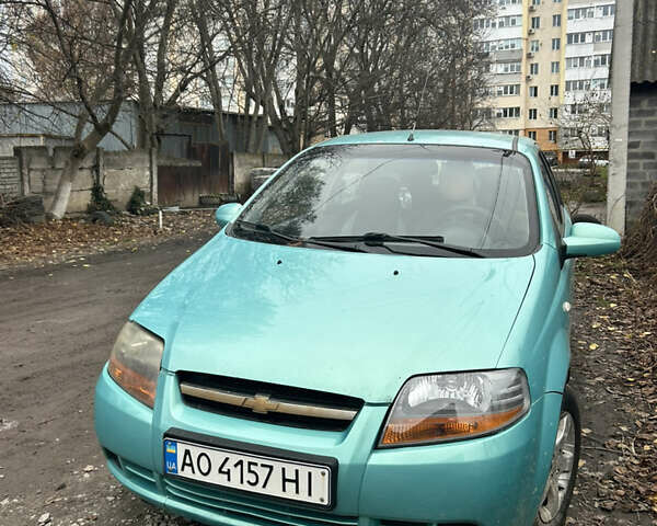 Зеленый Шевроле Авео, объемом двигателя 1.5 л и пробегом 260 тыс. км за 2500 $, фото 1 на Automoto.ua