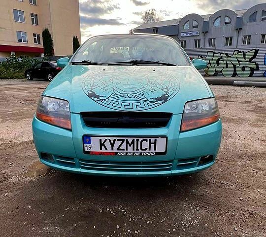 Зеленый Шевроле Авео, объемом двигателя 1.5 л и пробегом 179 тыс. км за 3150 $, фото 1 на Automoto.ua