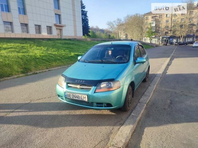 Зелений Шевроле Авео, об'ємом двигуна 1.5 л та пробігом 199 тис. км за 2700 $, фото 1 на Automoto.ua