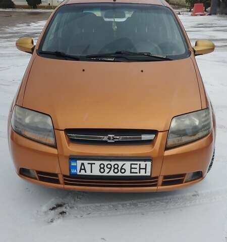 Оранжевый Шевроле Авео, объемом двигателя 1.5 л и пробегом 351 тыс. км за 3000 $, фото 1 на Automoto.ua