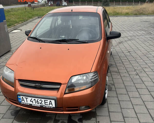 Оранжевый Шевроле Авео, объемом двигателя 1.15 л и пробегом 167 тыс. км за 2700 $, фото 1 на Automoto.ua