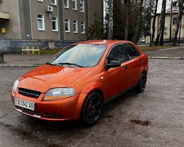Оранжевый Шевроле Авео, объемом двигателя 1.5 л и пробегом 130 тыс. км за 2200 $, фото 1 на Automoto.ua