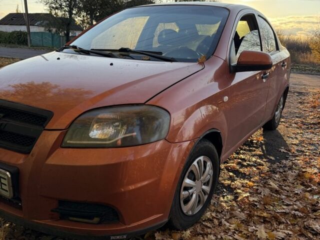 Оранжевый Шевроле Авео, объемом двигателя 1.5 л и пробегом 350 тыс. км за 1650 $, фото 1 на Automoto.ua