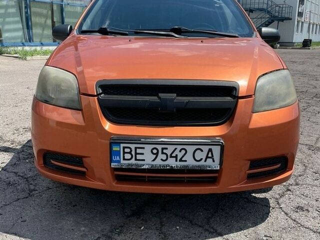 Оранжевый Шевроле Авео, объемом двигателя 1.5 л и пробегом 200 тыс. км за 3000 $, фото 1 на Automoto.ua