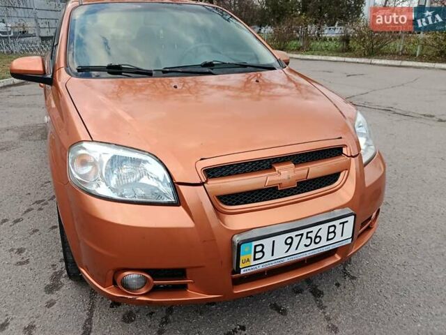 Оранжевый Шевроле Авео, объемом двигателя 1.6 л и пробегом 194 тыс. км за 3900 $, фото 1 на Automoto.ua