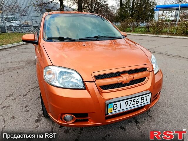 Помаранчевий Шевроле Авео, об'ємом двигуна 1.6 л та пробігом 194 тис. км за 4100 $, фото 1 на Automoto.ua