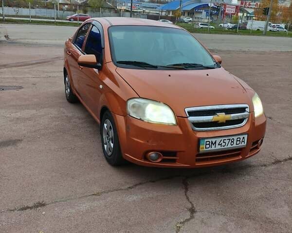 Оранжевый Шевроле Авео, объемом двигателя 1.6 л и пробегом 161 тыс. км за 2999 $, фото 1 на Automoto.ua