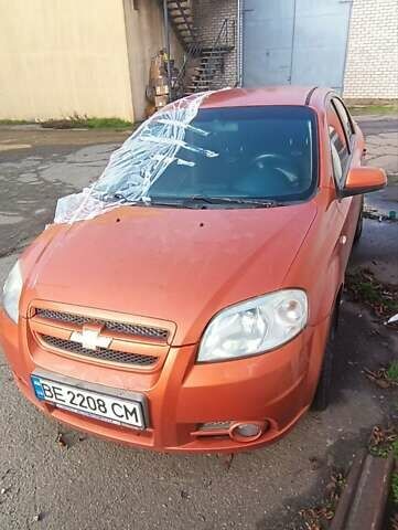 Оранжевый Шевроле Авео, объемом двигателя 1.6 л и пробегом 247 тыс. км за 1600 $, фото 1 на Automoto.ua