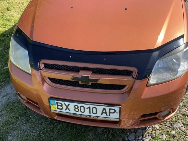 Оранжевый Шевроле Авео, объемом двигателя 0.16 л и пробегом 166 тыс. км за 3700 $, фото 1 на Automoto.ua