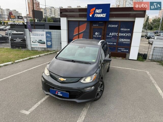 Черный Шевроле Bolt EV, объемом двигателя 0 л и пробегом 222 тыс. км за 14700 $, фото 1 на Automoto.ua