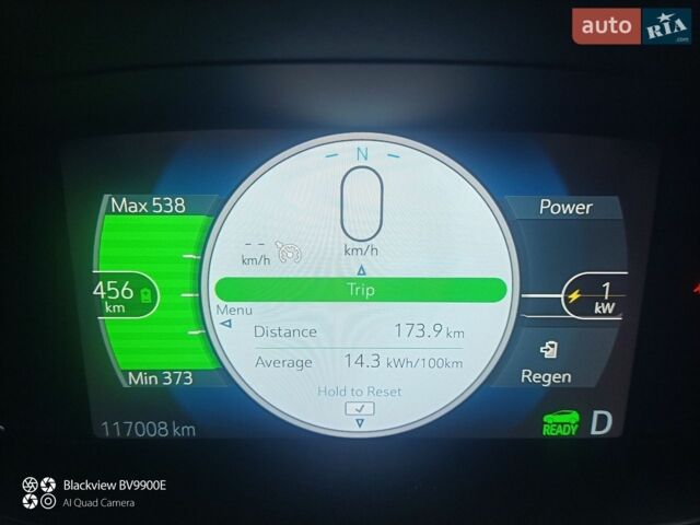 Черный Шевроле Bolt EV, объемом двигателя 0 л и пробегом 118 тыс. км за 14500 $, фото 1 на Automoto.ua