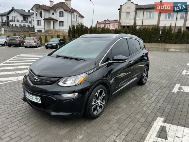 Черный Шевроле Bolt EV, объемом двигателя 0 л и пробегом 53 тыс. км за 16700 $, фото 1 на Automoto.ua