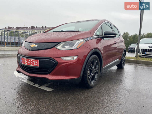 Червоний Шевроле Bolt EV, об'ємом двигуна 0 л та пробігом 221 тис. км за 12300 $, фото 1 на Automoto.ua