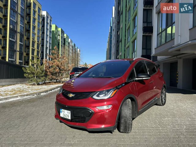 Червоний Шевроле Bolt EV, об'ємом двигуна 0 л та пробігом 120 тис. км за 14299 $, фото 1 на Automoto.ua
