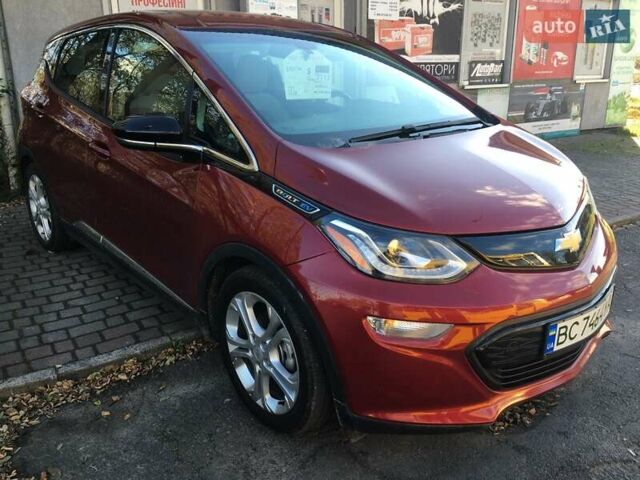 Красный Шевроле Bolt EV, объемом двигателя 0 л и пробегом 82 тыс. км за 15000 $, фото 1 на Automoto.ua