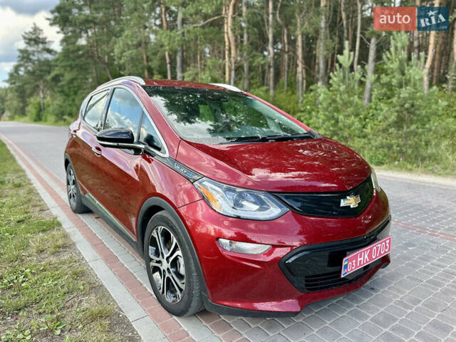 Красный Шевроле Bolt EV, объемом двигателя 0 л и пробегом 119 тыс. км за 14200 $, фото 1 на Automoto.ua