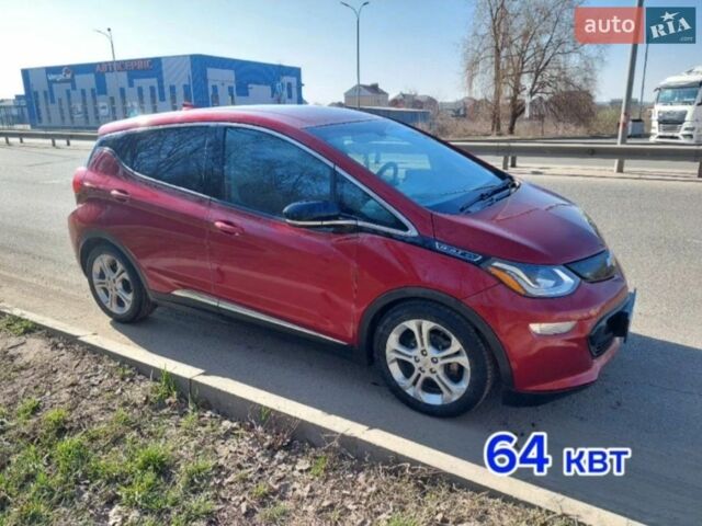 Червоний Шевроле Bolt EV, об'ємом двигуна 0 л та пробігом 106 тис. км за 13600 $, фото 1 на Automoto.ua