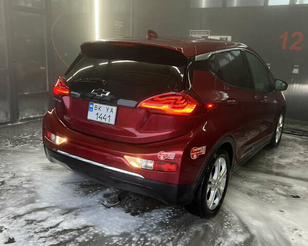 Червоний Шевроле Bolt EV, об'ємом двигуна 0 л та пробігом 257 тис. км за 11200 $, фото 1 на Automoto.ua